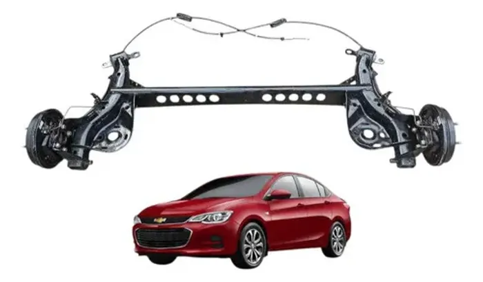 Eixo Traseiro Gm Onix 2014 A 2019 Completo Original