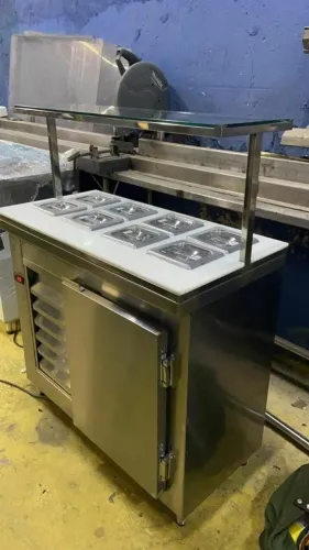 Pista refrigeradora 8 cubas 