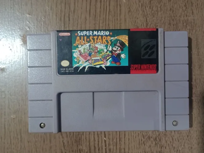 Mário ALL Stars super Nintendo original