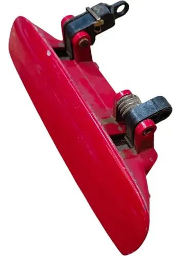 Maçaneta Externa Dianteira Direita Audi A3 1.8 2002 A 2006 Vermelho Dianteira