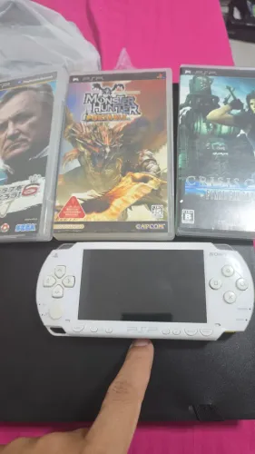 Sony psp fat 100% original com jogos