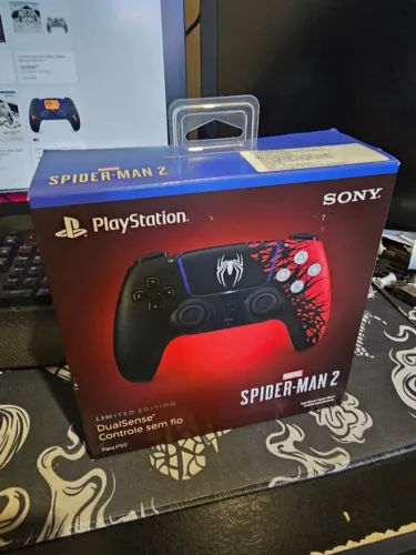 Controle DualSense PS5 Spider-Man 2 Limitado Lacrado De Fábrica