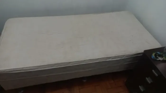 Cama Box de Molas Solteiro | Confortável e Resistente