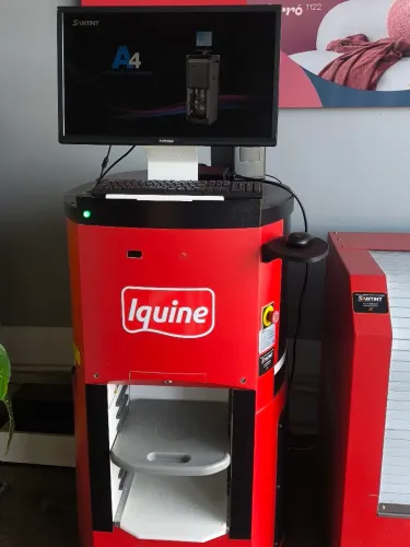 Máquina manipular tinta