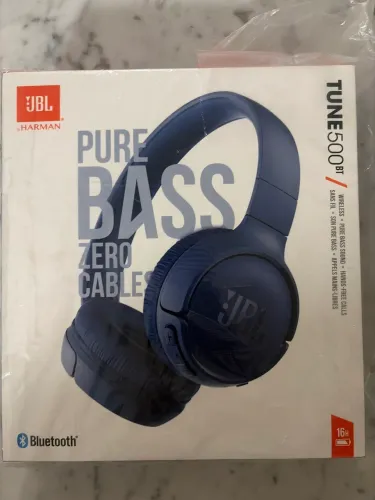 Fone de ouvido JBL Pure Bass SEM FIO Tune500BT LACRADO!