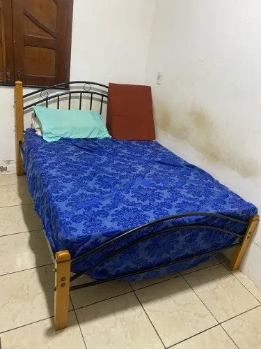 Cama de Casal Madeira Ortopédica