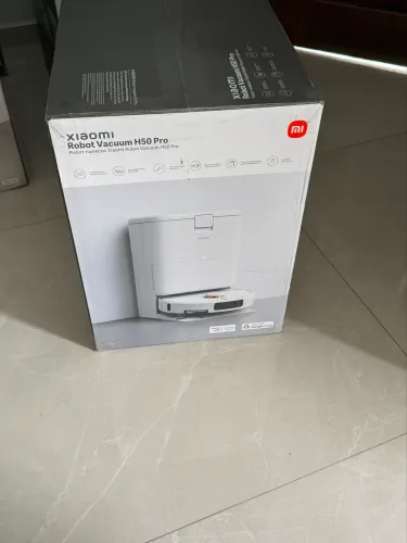 Aspirador robo vacuum h50 pro 220v branco - novo