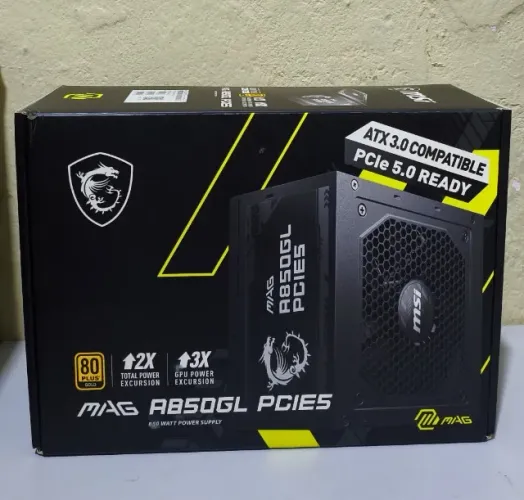 Fonte MSI MAG A850GL