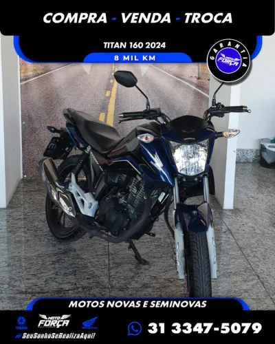 Titan 160 CBS Ano2024 Unico Dono Revisada Garantia