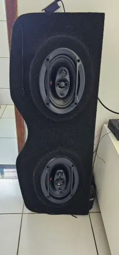 Tampa de Mala VW UP com 02 Flats JBL 6x9 220w.