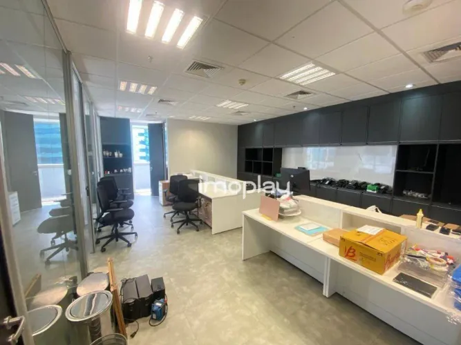 Conjunto para alugar, 130 m² por R$ 27.350,79/mês - Brooklin - São Paulo/SP