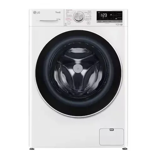 Lava e Seca LG 12Kg7Kg Smart VC4 com Inteligência Artificial AI DD? CV5012WC4 - Branca - 1