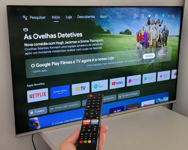 TV SMART PHILCO ANDROID 50" LED 4K DOLBY AUDIO 