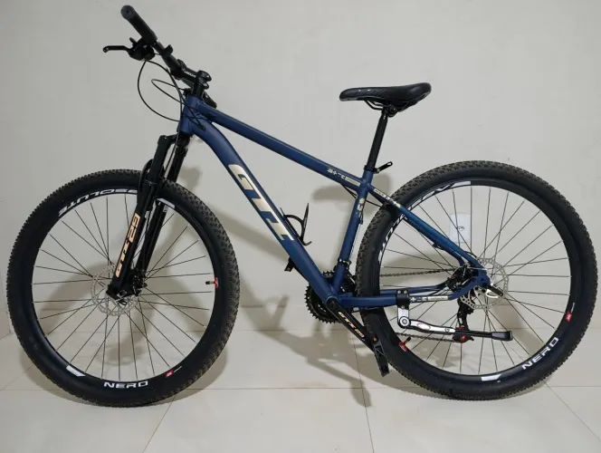 Bicicleta GTI rsx aro 29 alumínio azul/fosco tamanho 17