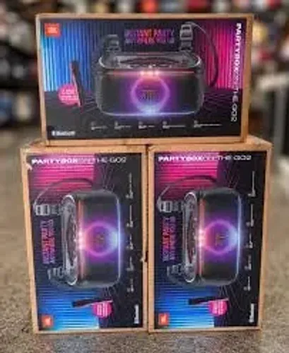 JBL Partybox On The Go 2 com microfone