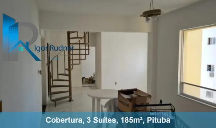 Cobertura na Pituba com excelente localização