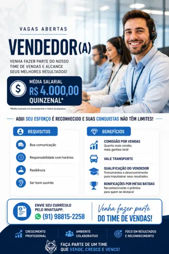EMPREGO EM BELÉM