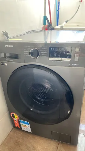 Lava e Seca Samsung Ecobubble Inox - Excelente Estado