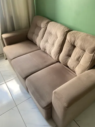 Sofá retrátil 3 lugares