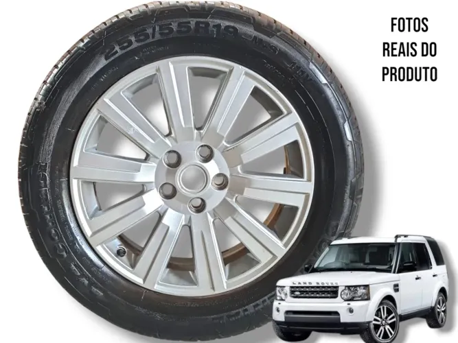 Roda Pneu Estepe 255/55r19 Aro 19 Discovery 4 2015 Continent