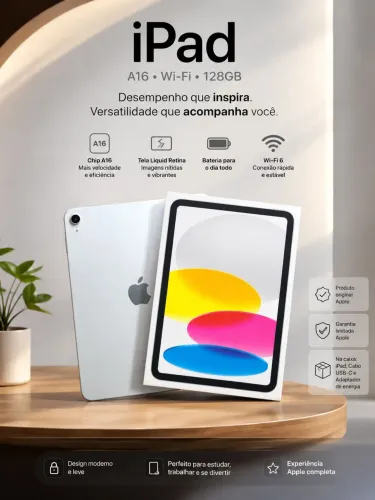 Vendo iPad lacrado /cor prata 