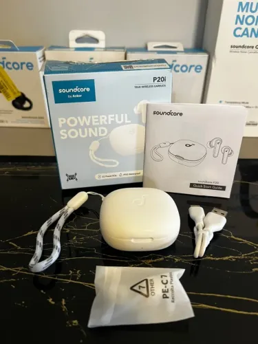 FONE SOUNDCORE P20I TWS NOVO SEM USO ? CAIXA AVARIADA, PRODUTO PERFEITO