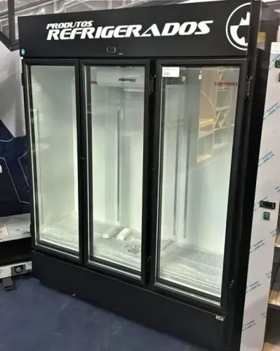 Ac refrigerador visa coller expositor 3 portas