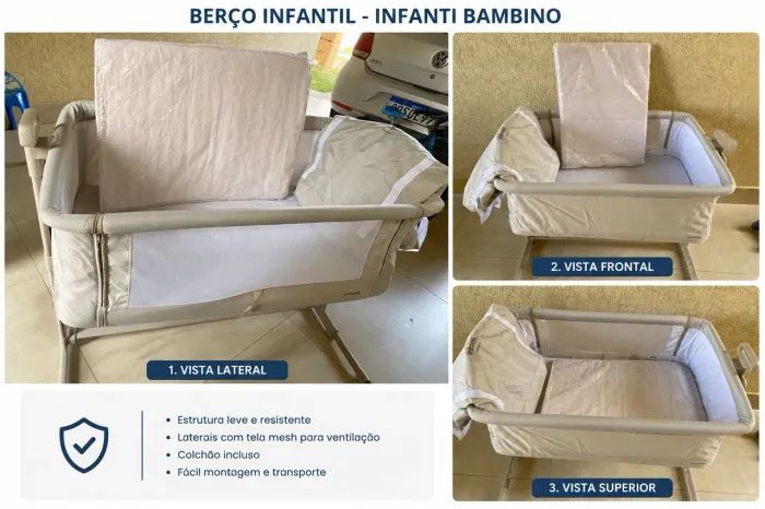 Berço Infantil Bambino 
