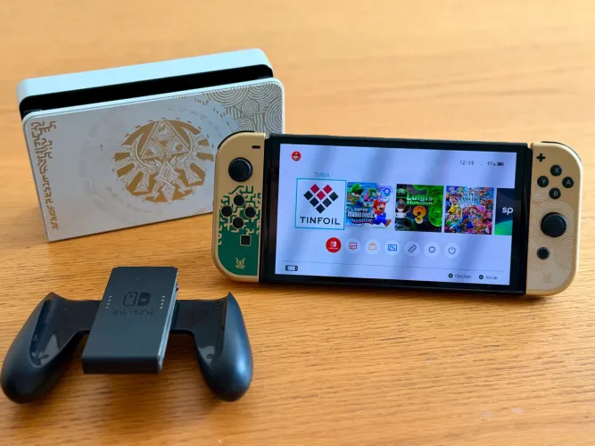 Nintendo Switch Zelda Desbloqueado ( Leia a Descrição )