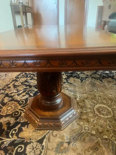 Mesa de centro de madeira maciça