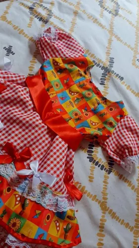 Roupa quadrilha infantil 