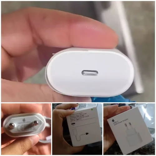 Fonte carregador original Apple tipo c turbo 20w nova r$90(valor final)