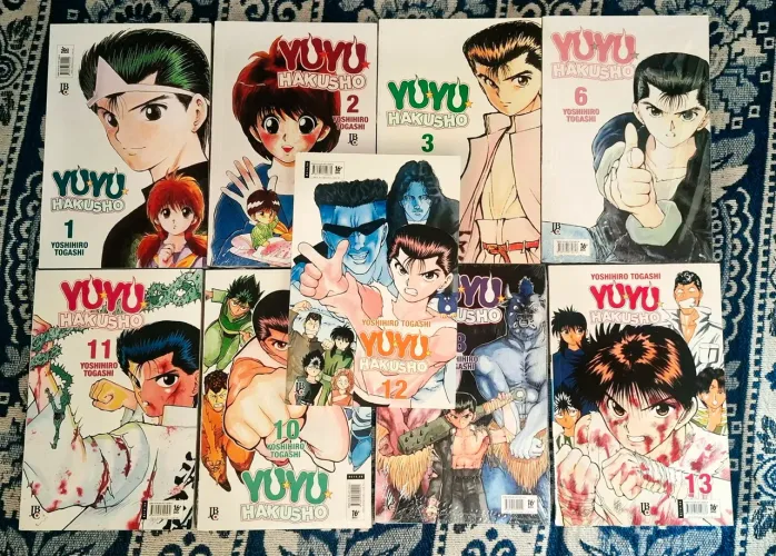 Hq Mangá Yu yu Hakusho - Lote +Brinde
