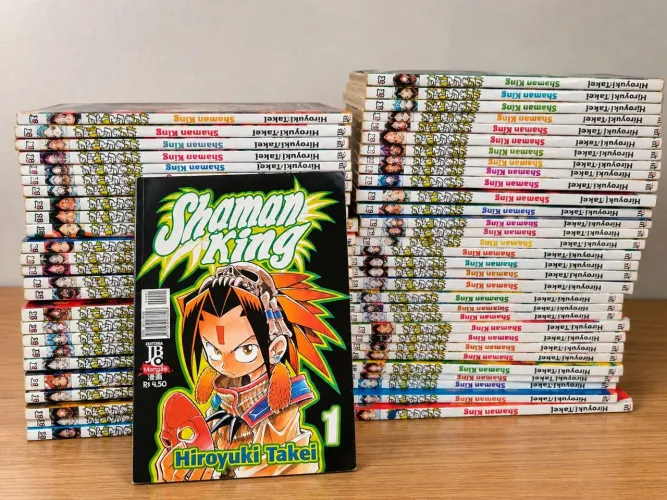 Coleção Completa Shaman King JBC - 64 volumes!