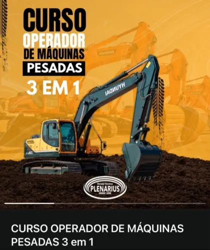 Curso de Operador de Máquinas pesadas completo