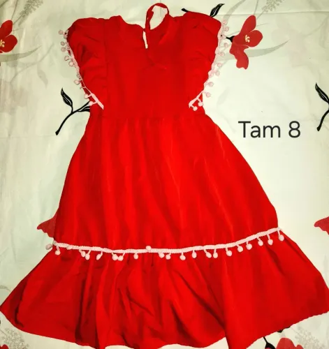 Vestido infantil tam 8