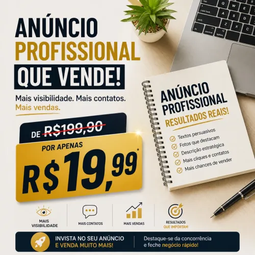 ? Criação de Anúncio Profissional Que Vende Mais | Marketplace, OLX e Facebook
