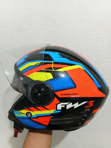 Capacete FW3 X-OPEN FOX