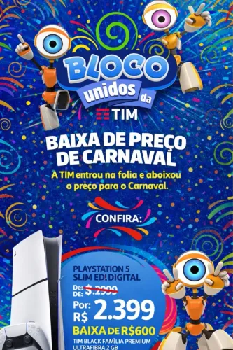 PS5 SLIN DIGITAL + 2 JOGOS