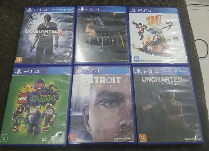 Jogos playstation 4 HÁ PARTIR de 50,00