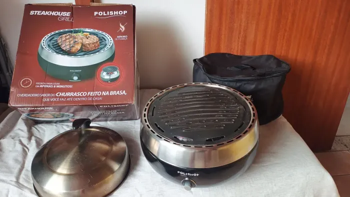 Churrasqueira Portátil A Carvão Polishop