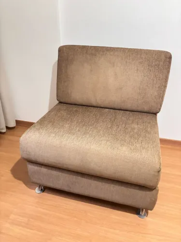 1 módulo sofá em tecido 