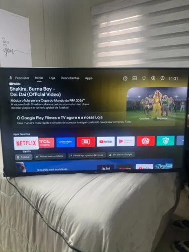 TV 40 Polegadas TCL Android s615