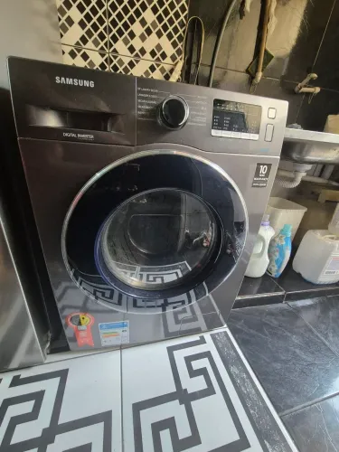 Lavadora e Secadora Samsung Ecobubble Inverter Inox
