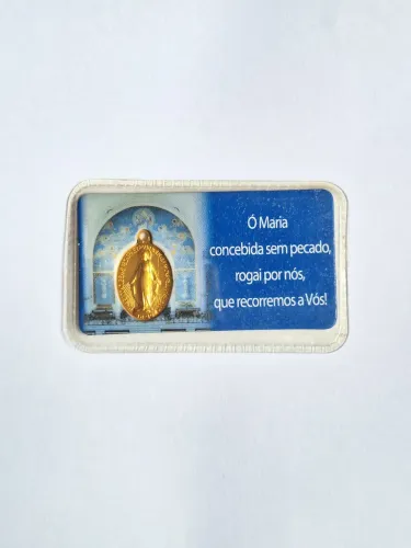 Medalha Milagrosa de Nossa Senhora das Graças - Item de Devoção e Coleção