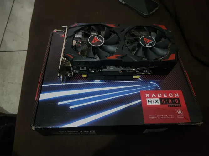 Rx 580 8gb Na caixa