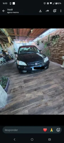 Honda Civic Sedan LX 1.7 16V 115cv Mec. 4P 2004