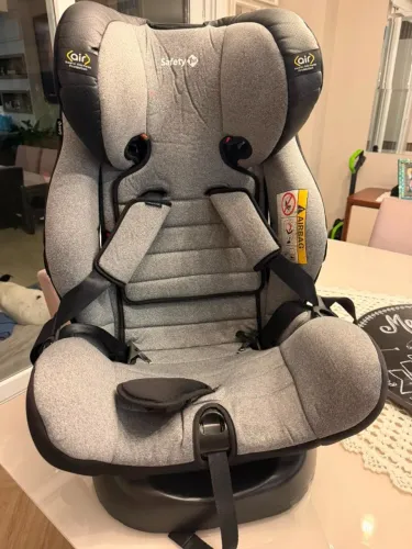 Cadeirinha Safety 1st Multifix Isofix 0 a 36kg Cinza - Excelente Estado