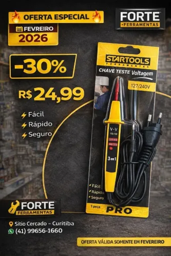 Chave Teste 127/240V