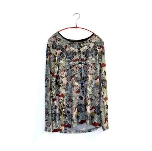 Blusa estampada manga comprida Animale G